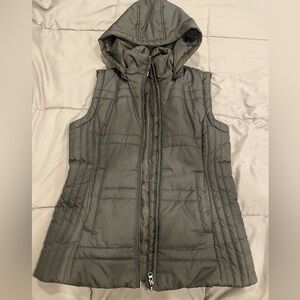 New York & Company Black Puffer Vest